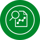 small icon to show early stage cancers in green